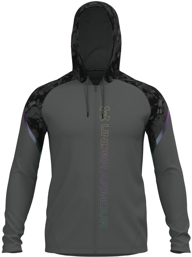 Лонгсливы спортивные UA Rush FZ Print Hoodie 87043425