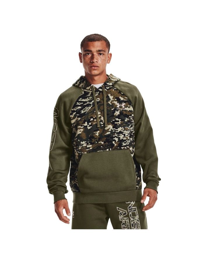 Толстовка UA RIVAL FLC CAMO SCRIPT HD 34159486